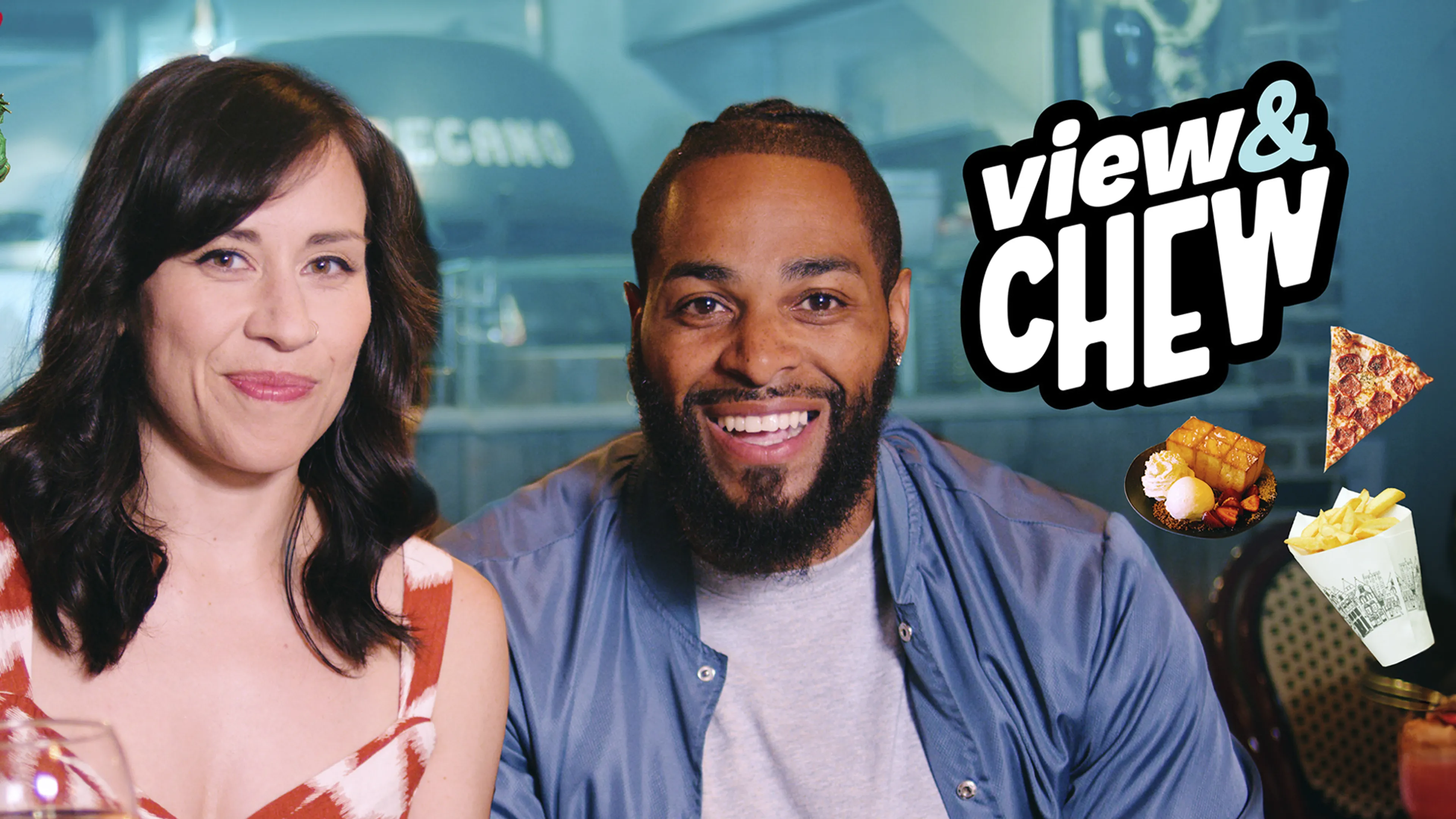 View & Chew poster